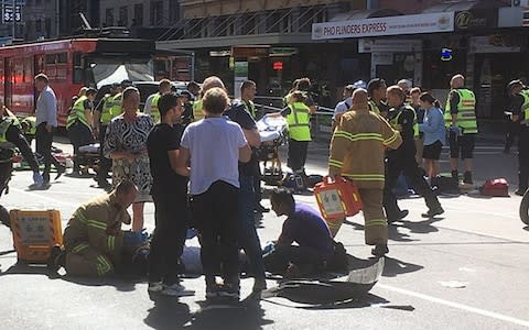 Melbourne crash - Credit: Andrew Lund /PA