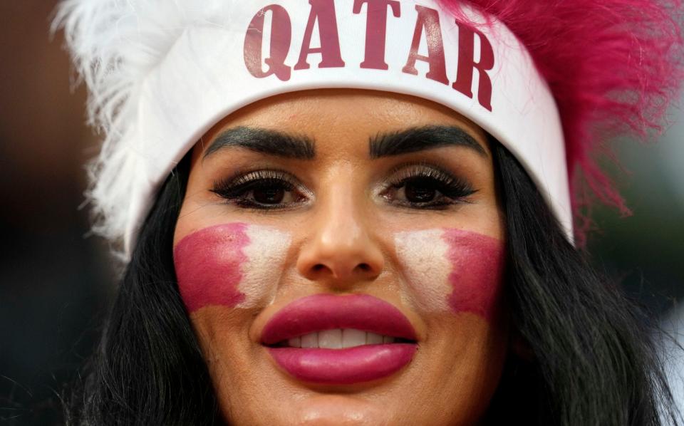 A Qatar World Cup fan - AP