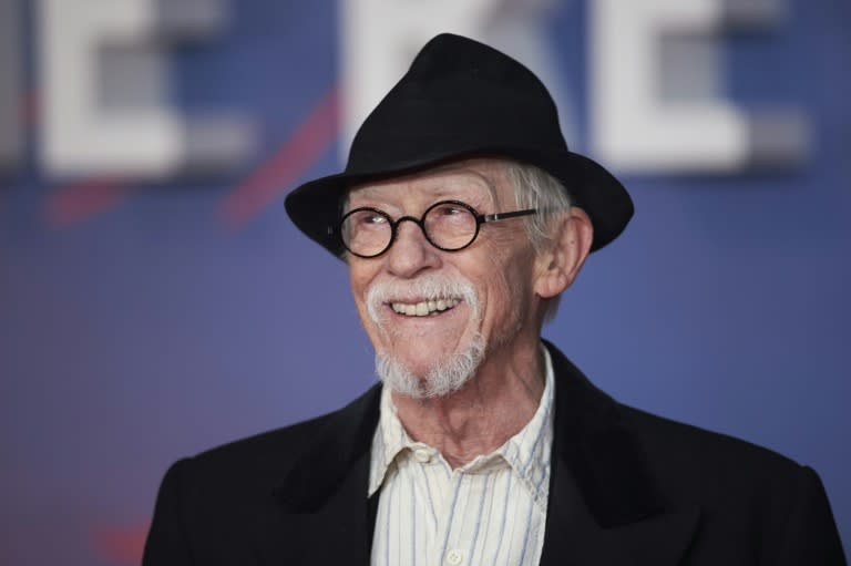 British actor John Hurt, who played Mr Ollivander in "Harry Potter and the Philosopher's Stone" and starred in "Midnight Express," has died aged 77