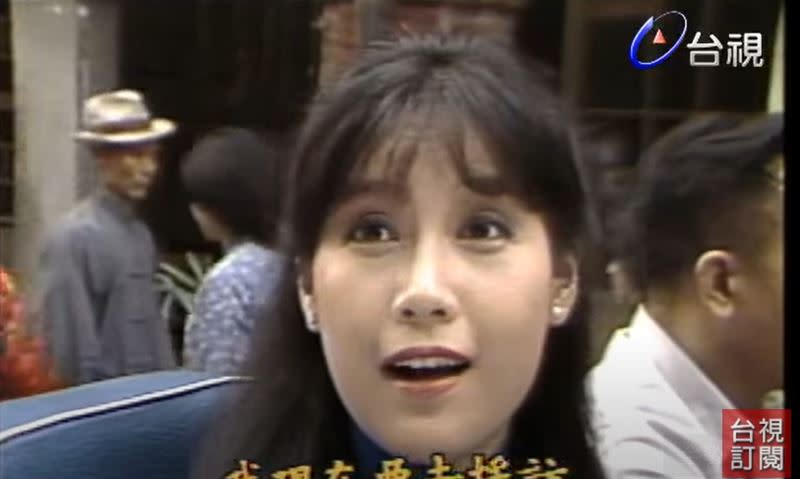 宋岡陵堪稱80年代台灣電視圈當紅女星。（圖／翻攝台視Youtube）