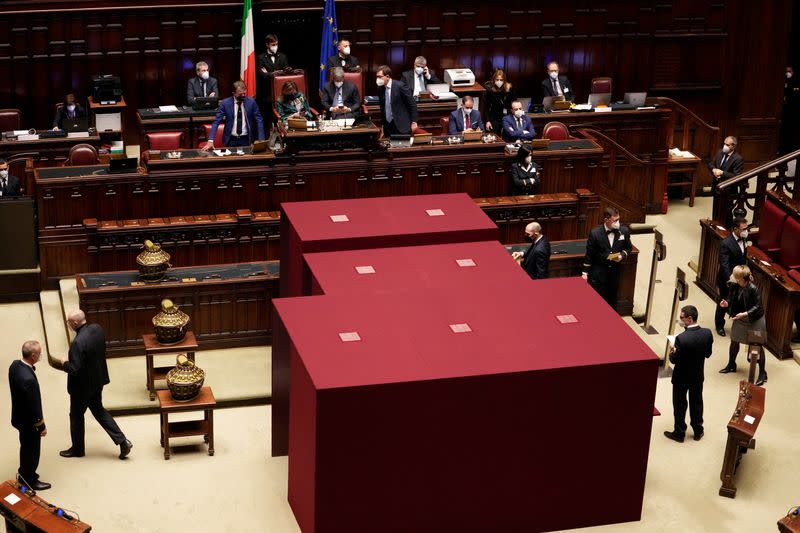 Italian Parliament to elect new president in Rome