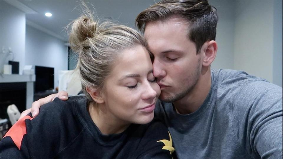 Shawn Johnson, Andrew East, Miscarriage, YouTube