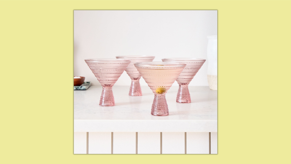 Mother's Day gifts for $100 or less: Elegant martini glasses