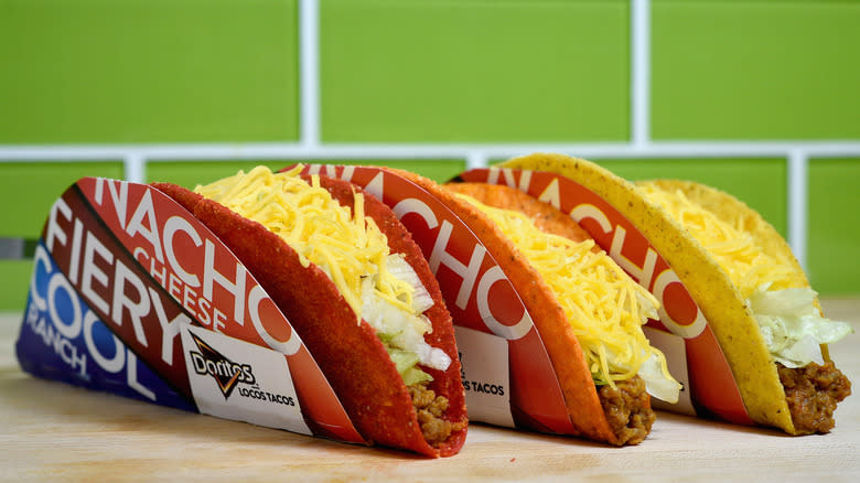 Taco Bell Doritos Locos Tacos