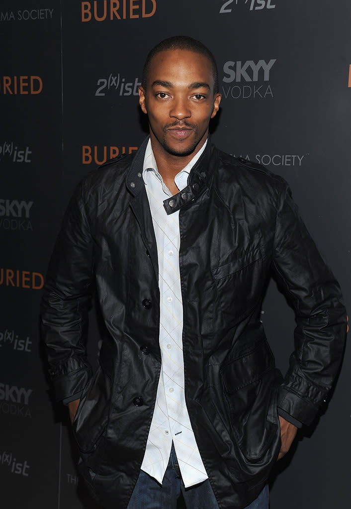 Buried NY Screening 2010 Anthony Mackie