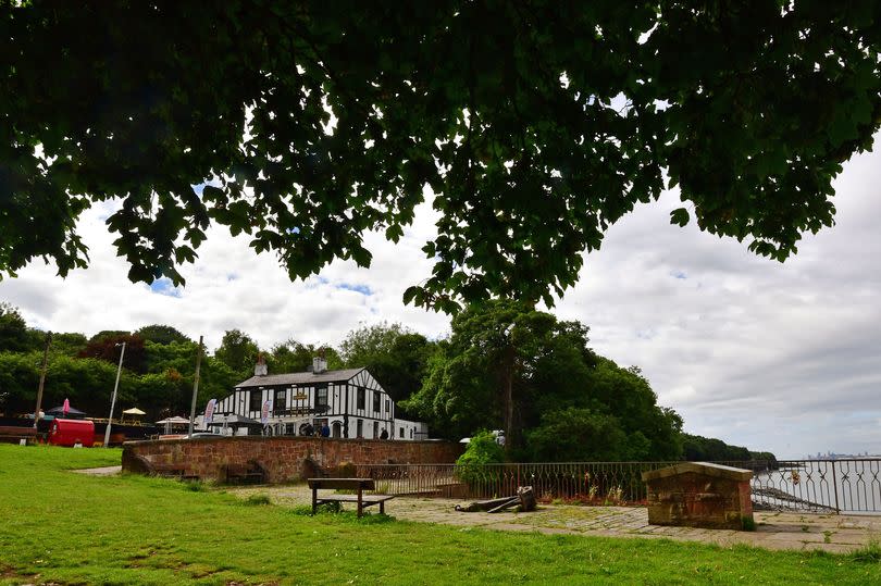 Eastham Ferry and River Mersey views