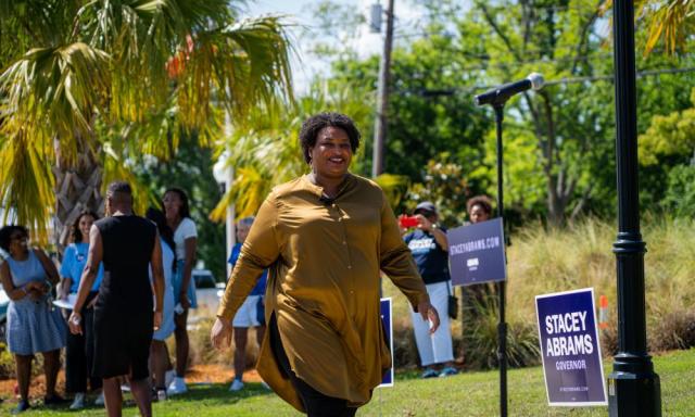 Stacey Abrams, who will run for governor for the Democratic party.