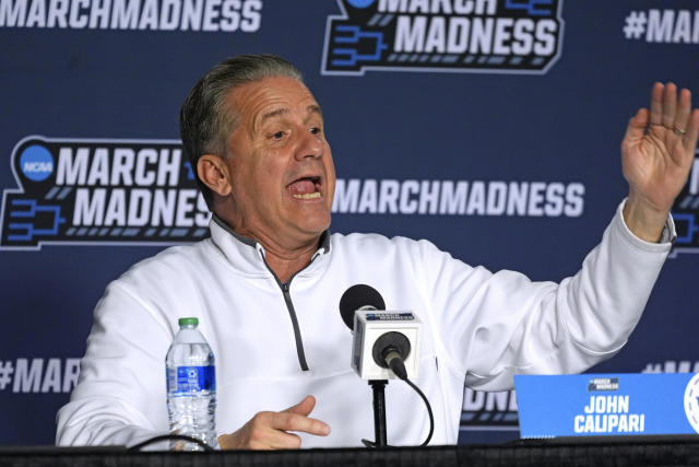 March Madness: Back home during the NCAAs, Calipari hoping