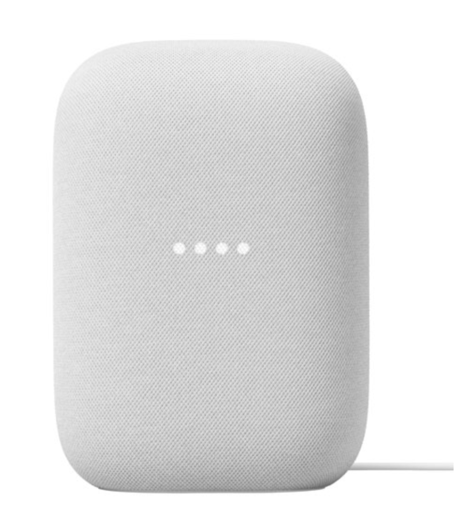 Google Nest Audio Smart Speaker in Chalk (Photo via Best Buy)