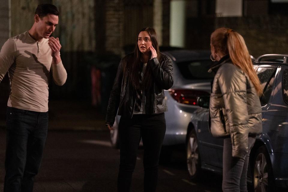 zack, bianca and lauren on eastenders