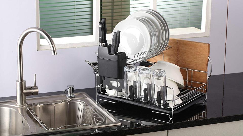 It's the swanky dish rack you never knew you always wanted.
