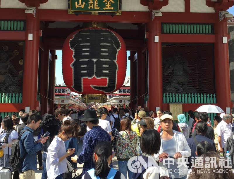 東京都疫情近日持續升溫，振興旅遊方案排除東京都。（中央社／資料照片）