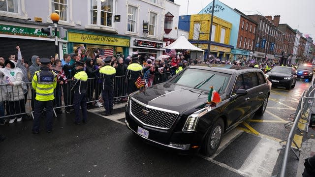 President Biden visit to the island of Ireland