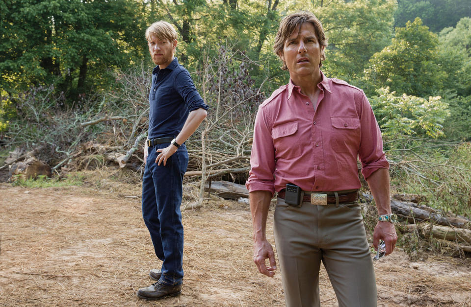 'The Force Awakens' star Domhnall Gleeson plays Barry's CIA handler in 'American Made' (Universal)