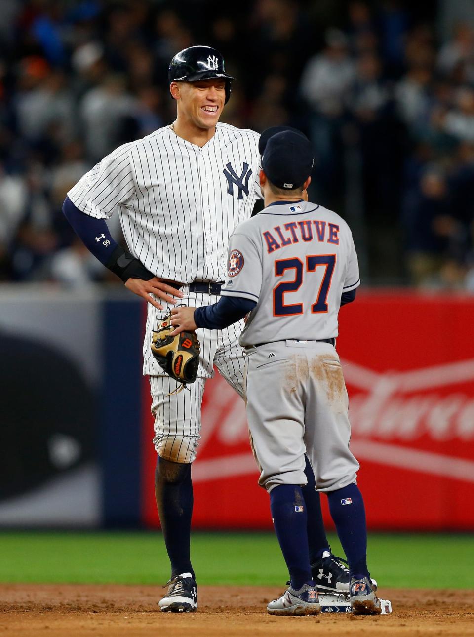 Aaron Judge and Jose Altuve