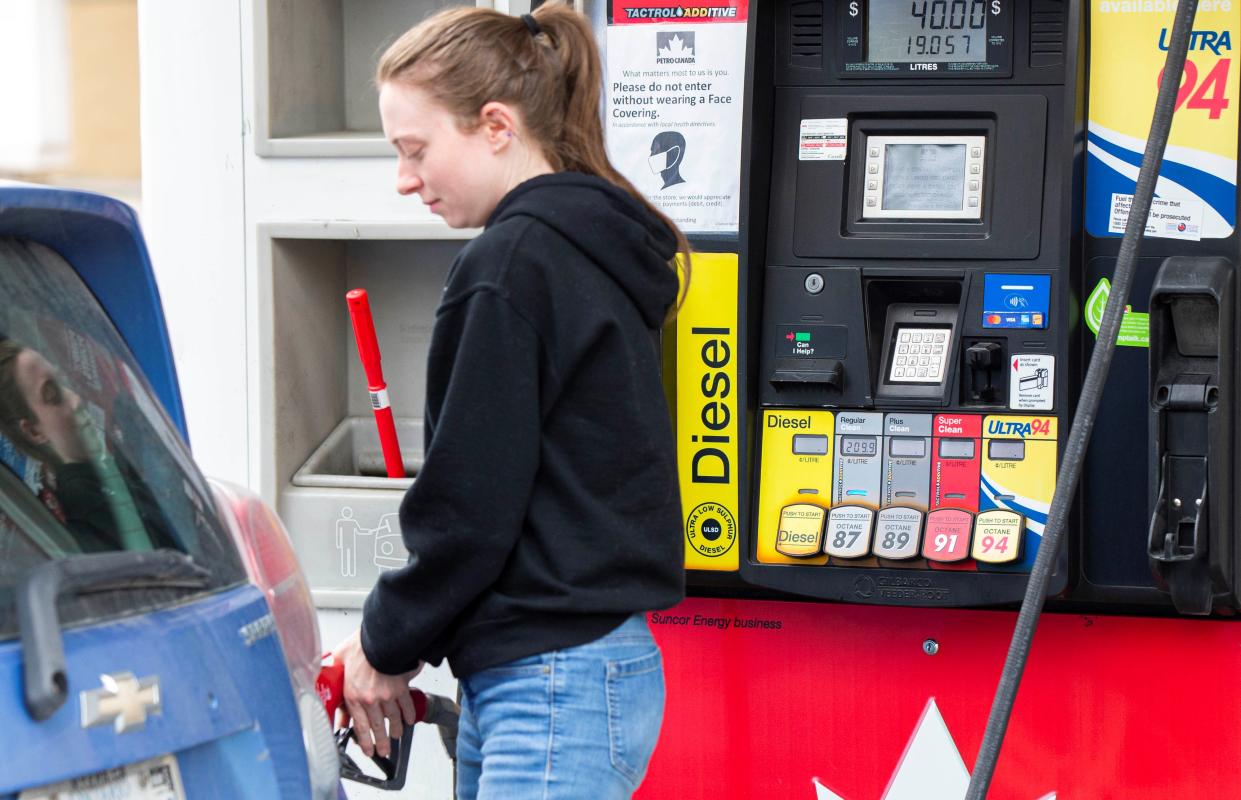 A leading expert on Canadian gas prices says the current relief at the pump may be short-lived. (Photo by Zou Zheng/Xinhua via Getty Images)