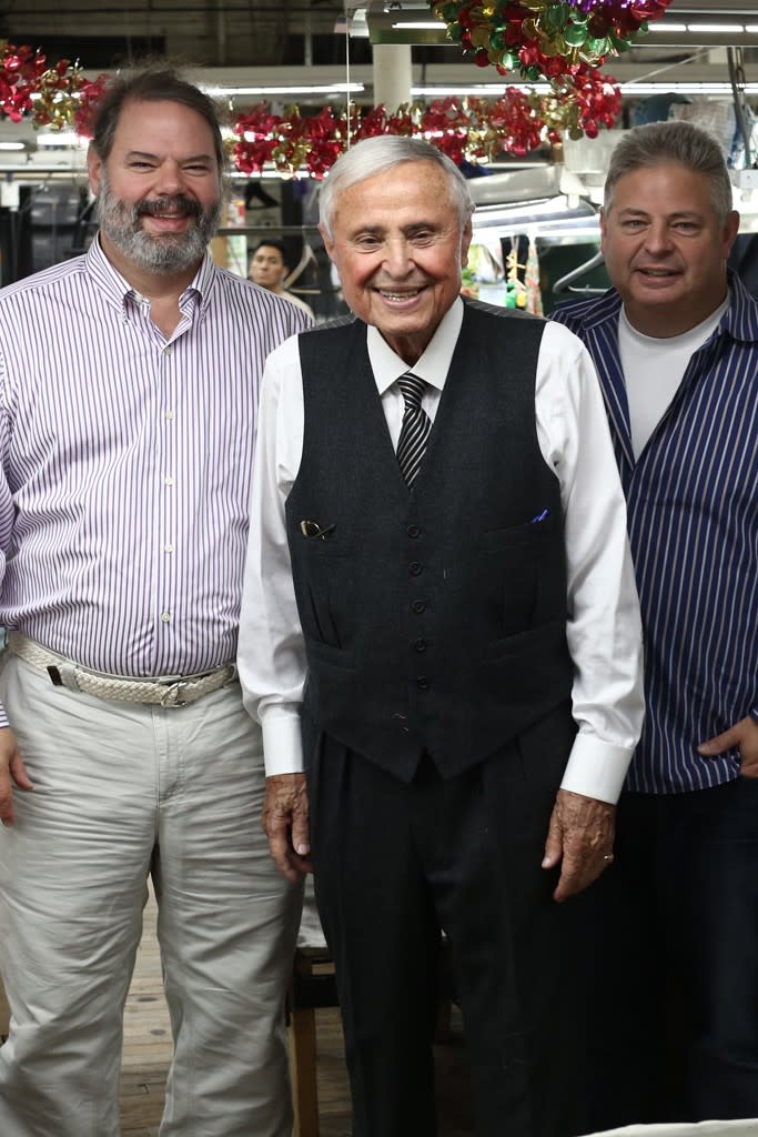 Tod, Martin and Jay Greenfield in 2013.