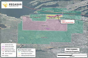 Summary map of the Pine Channel Project