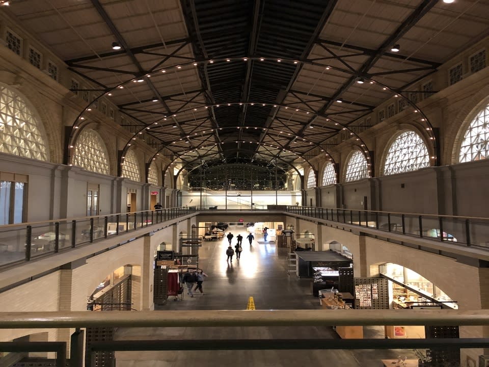 The Ferry Building.