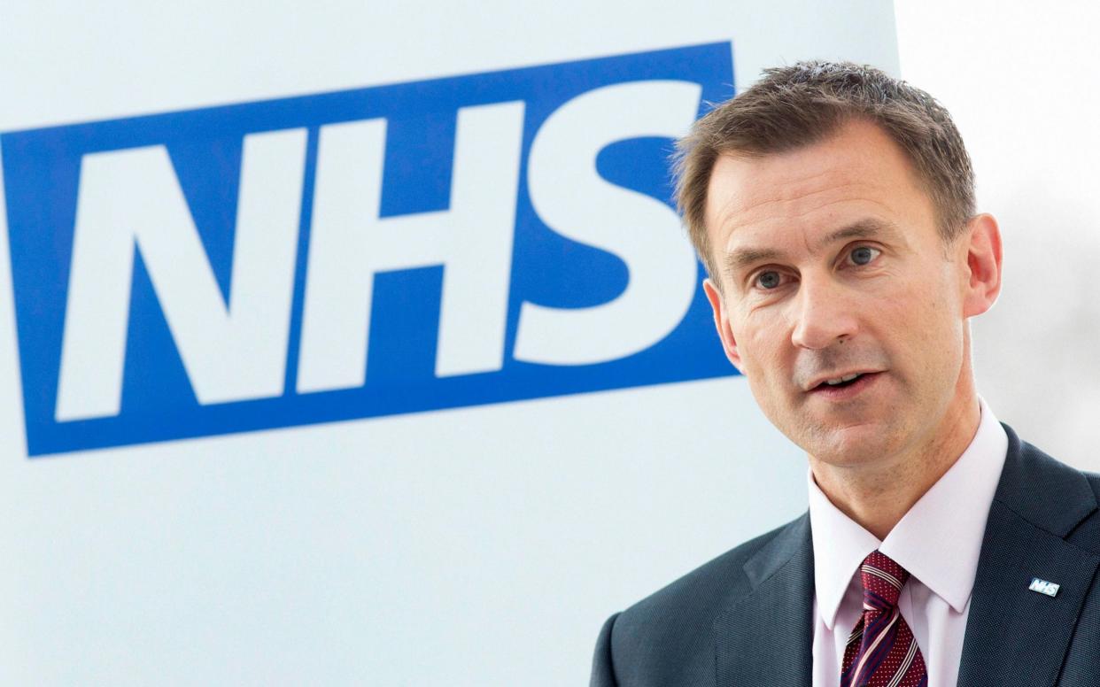 Jeremy Hunt - Neil Hall/PA Wire