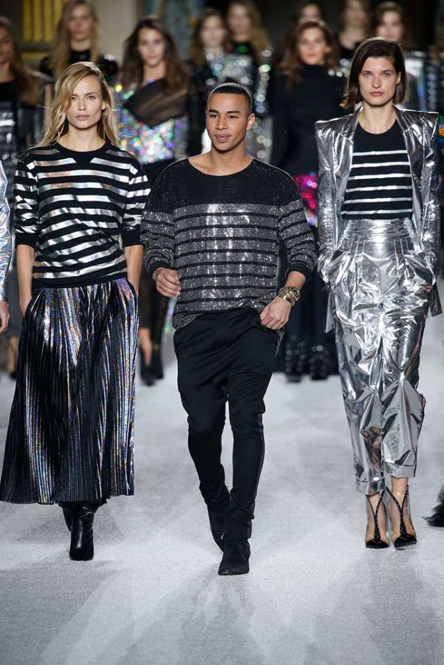 Olivier Rousteing celebrates 10 years at Balmain with Beyoncé and Doja Cat