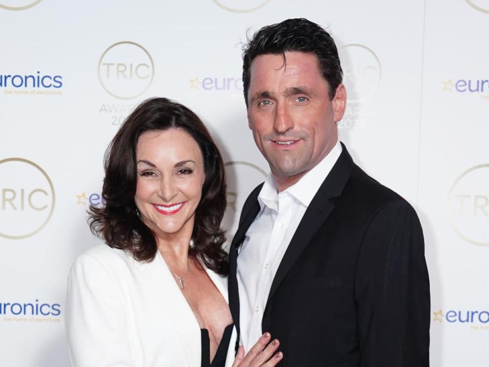 Shirley Ballas and Daniel Taylor pictured in 2022 (PA)