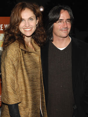 Amy Brenneman and Brad Silberling , director at the Los Angeles premiere of THINKFilm's 10 Items or Less