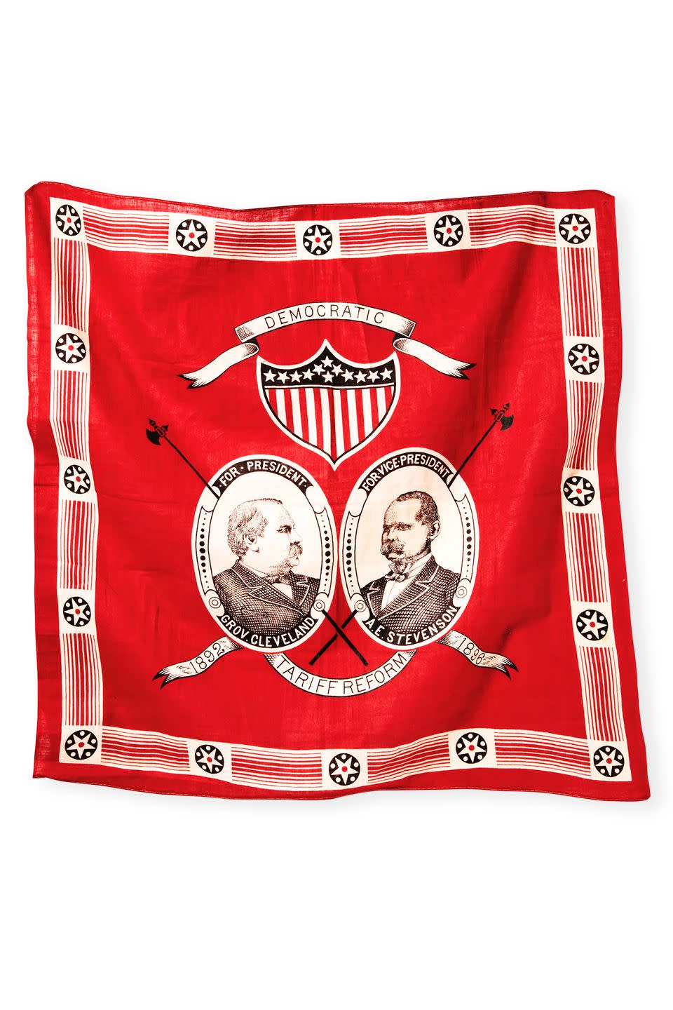 1892 Presidential Campaign Souvenir Bandana