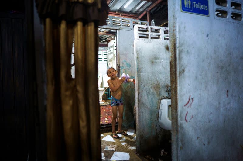 The Wider Image: Punching out of poverty: Despite risks, nine-year-old Thai fighter eager to return to ring