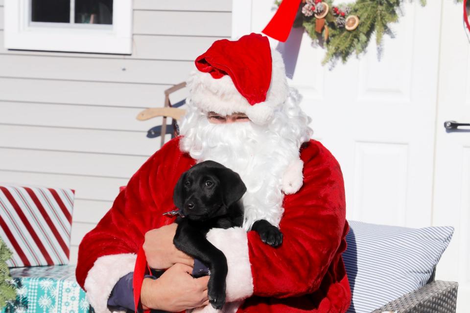 Santa will be posing for pictures with pets at the Brewster Dog Park on Dec. 9.