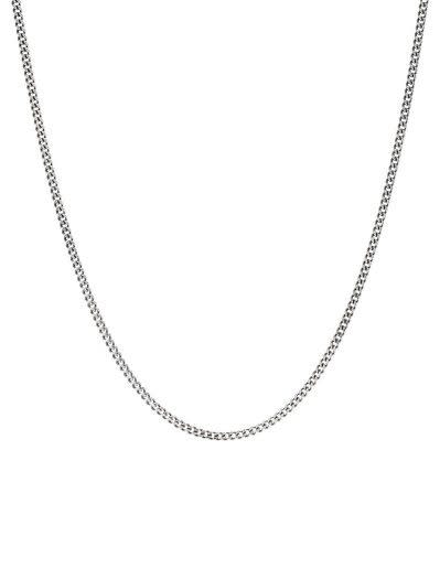 Best Curb Silver Chain for Men