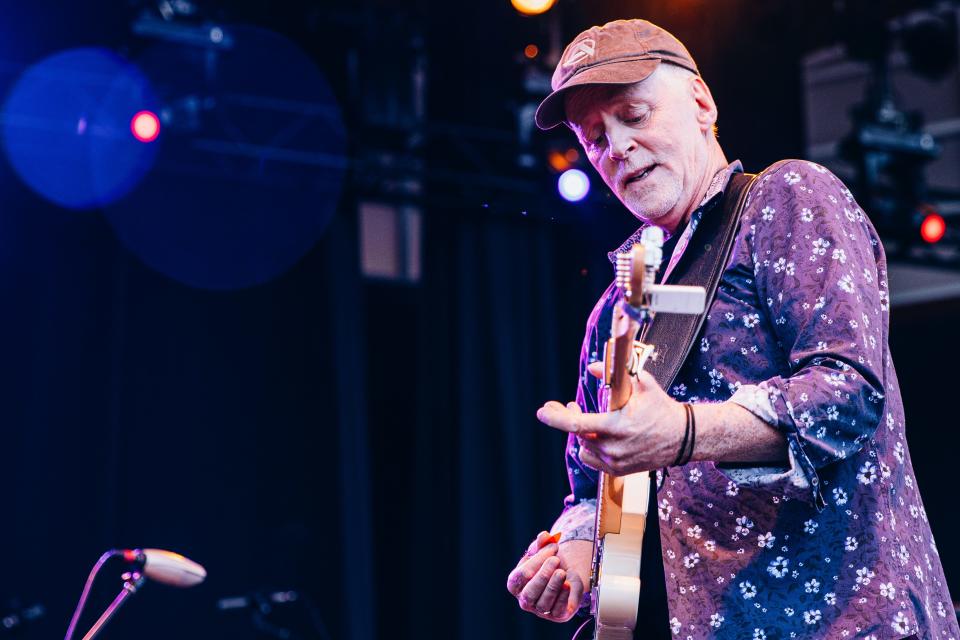 Local singer-songwriter Willy Porter performs at Summerfest's Uline Warehouse on Saturday, June 24, 2023.