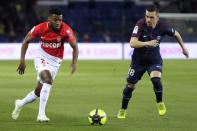 <p>Thomas Lemar, auteur de plusieurs dribbles et transversales, semble avoir retrouvé sa meilleure forme. </p>