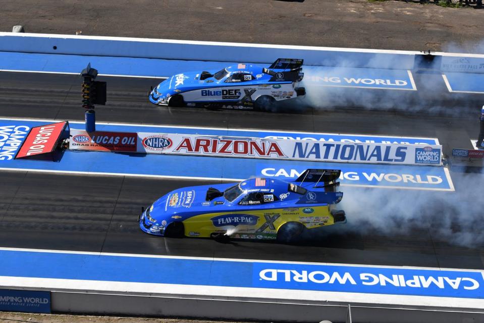 nhra robert hight, john force