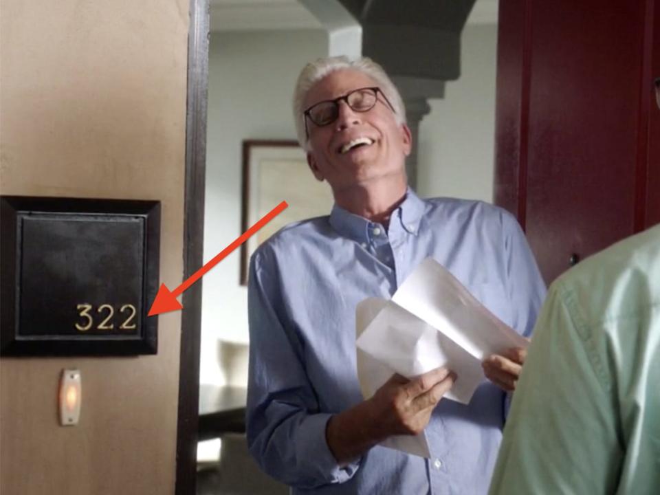 Michael apartment number 322 The Good Place NBC