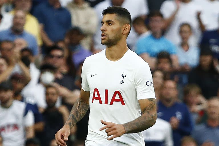 Cristian Romero se perdió los últimos dos partidos de Tottenham por una lesión