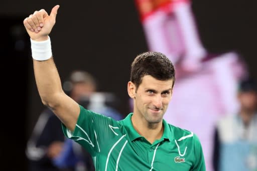 Novak Djokovic demolished Milos Raonic to reach the Australian Open semi-finals