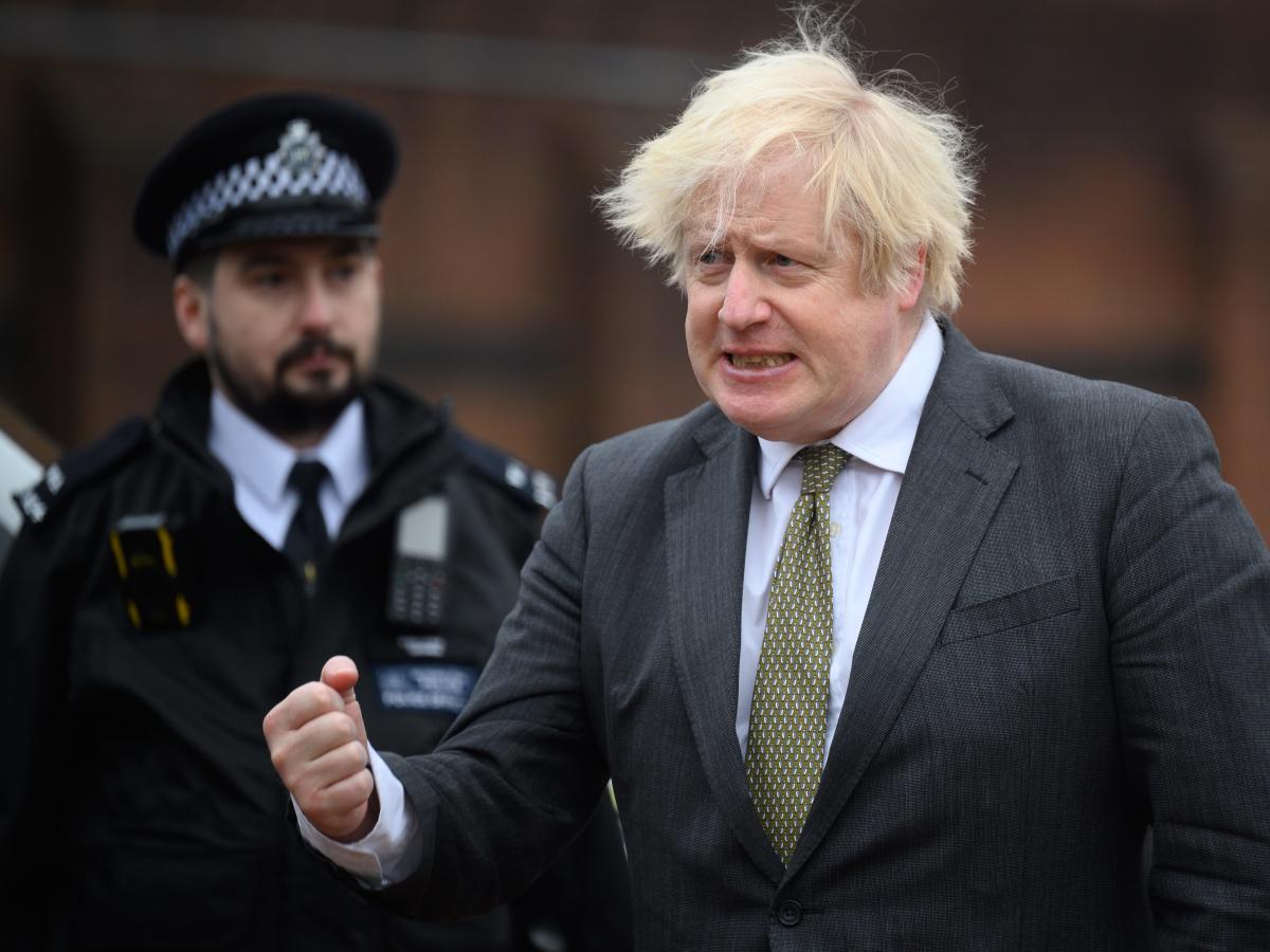 Boris Johnson asked to disavow ally's comments that police must be 'very certain' before punishing him for partying