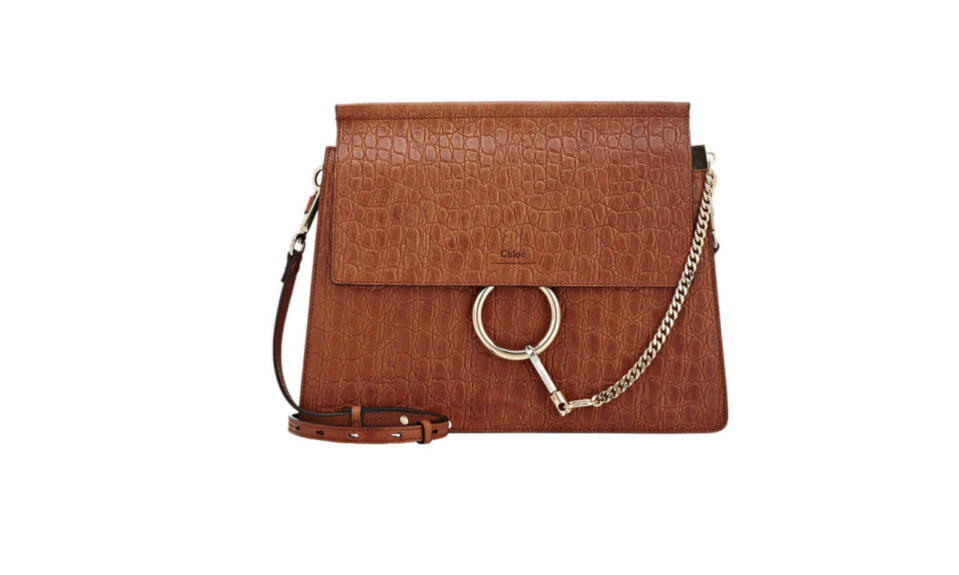 Chloé Faye medium shoulder bag, $2,250; barneys.com