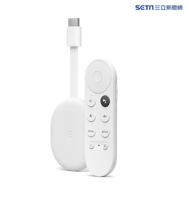  Google在台推出首款支援 Google TV 的 Chromecast。（圖／Google提供）