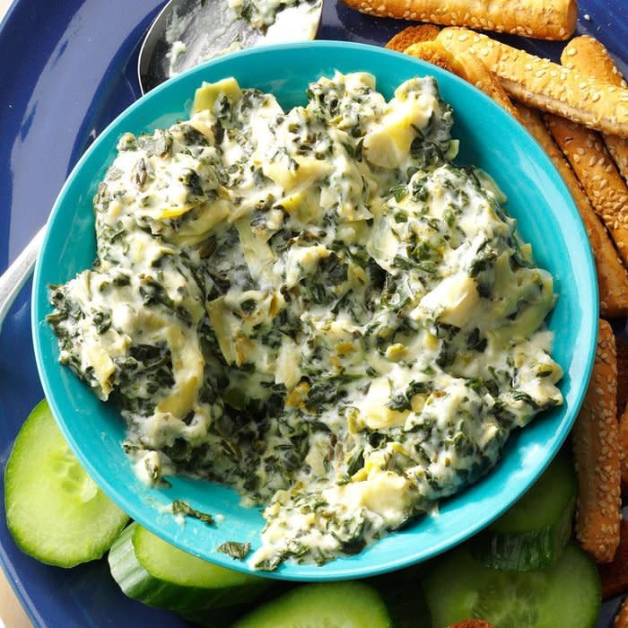 Slow-Cooker Spinach & Artichoke Dip