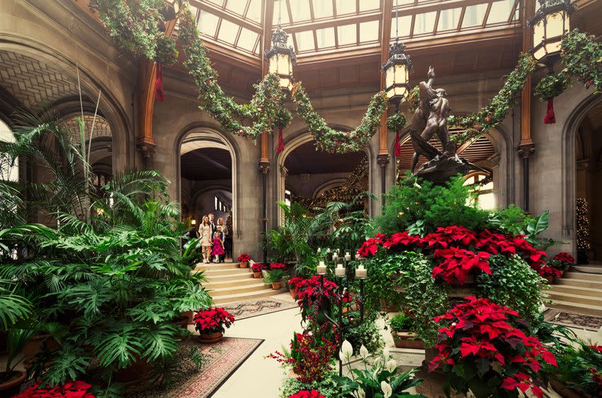 4) The conservatory.