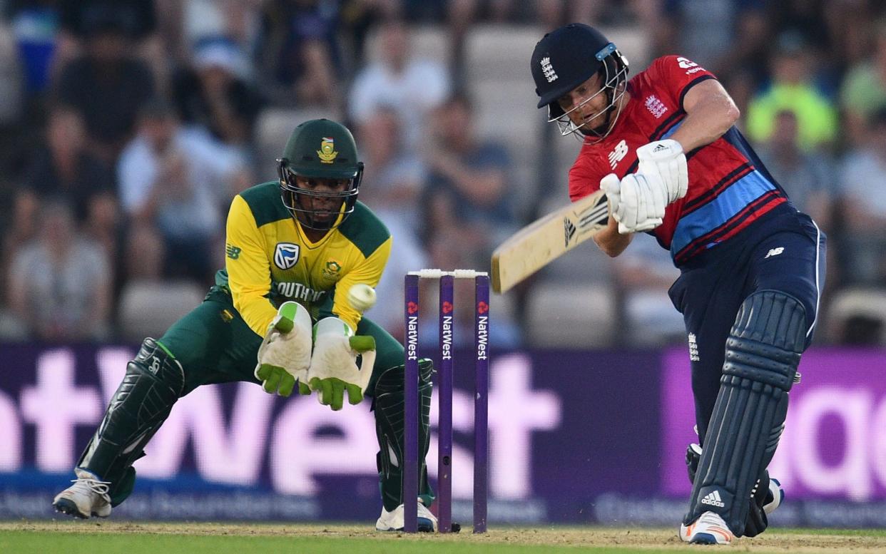 Jonny Bairstow thundered England to the most comprehensive of victories - AFP