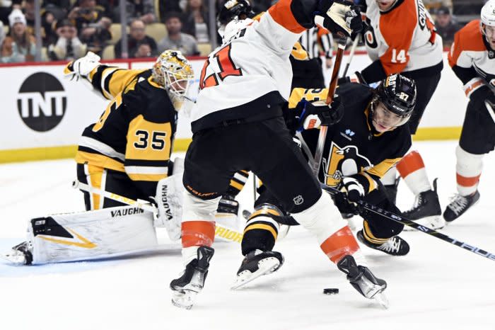 NHL: Penguins win high-scoring game over Flyers