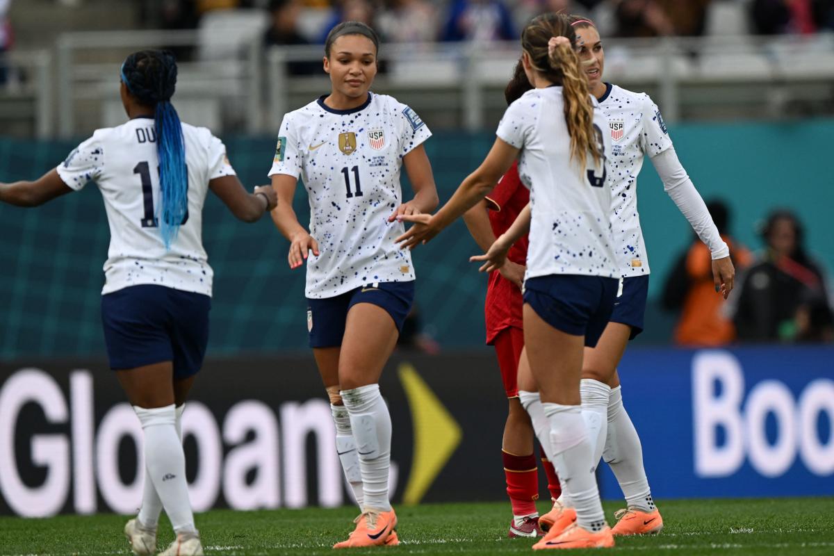 Sophia Smith Stars For Uswnt At Womens World Cup