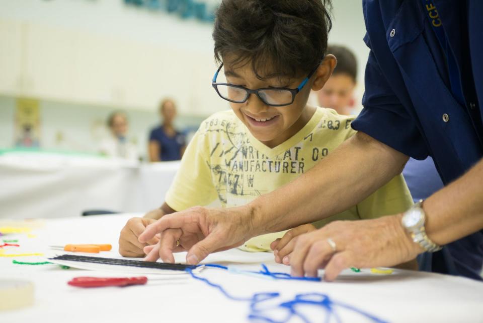 <span class="caption">A participant in the Summer Treatment Program at Florida International University.</span> <span class="attribution"><span class="source">Center for Children and Families at Florida International University</span></span>