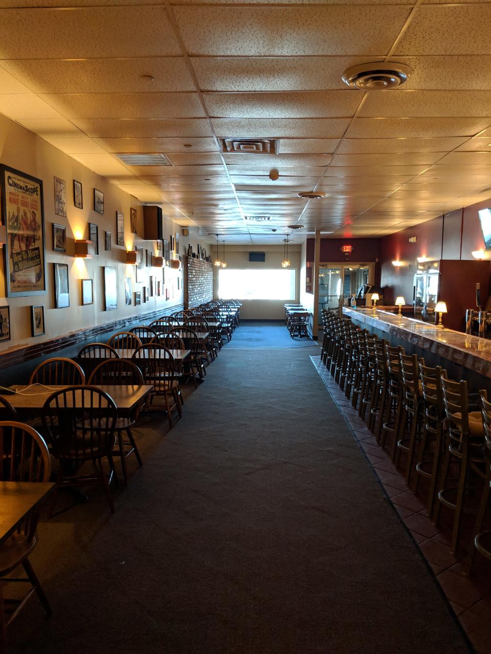 The interior of Laura's Family Restaurant in the Town of Poughkeepsie.