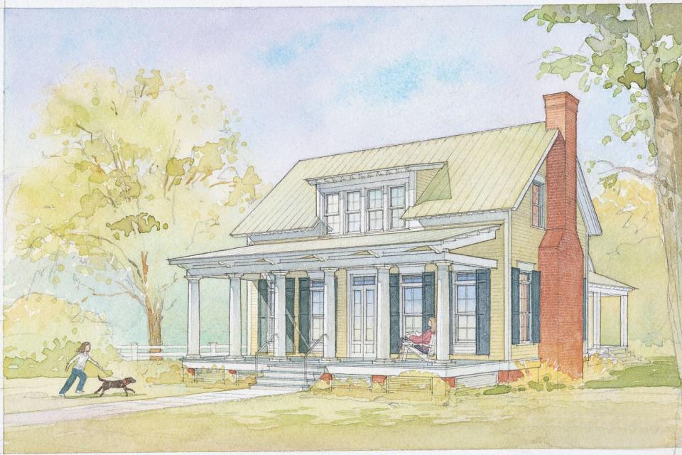 Lowcountry Cottage, Plan #1121