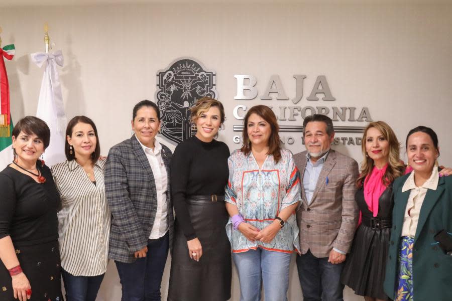 Marina del Pilar gestiona recursos federales para la protección de las bajacalifornianas 