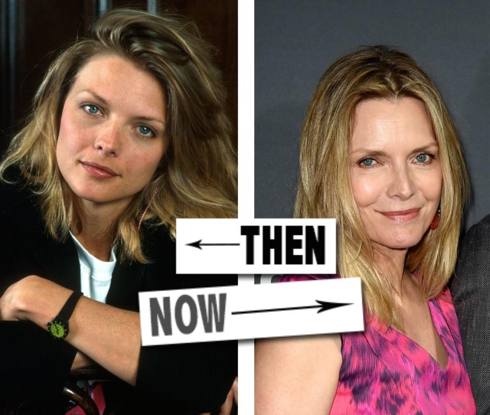 Pour résumer, la beauté naturelle de l'actrice Michelle Pfeiffer n'a pas changé depuis qu'elle a joué dans le film culte de 1983 Scarface.  